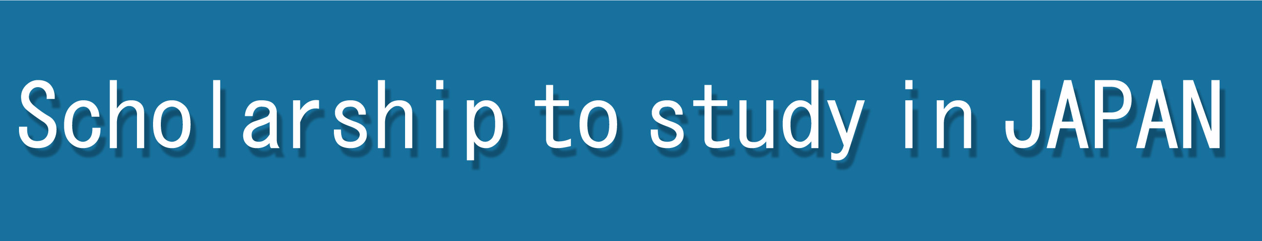 study in Japan